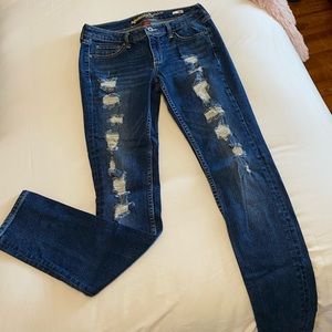 Super Skinny AE Ripped Jeans